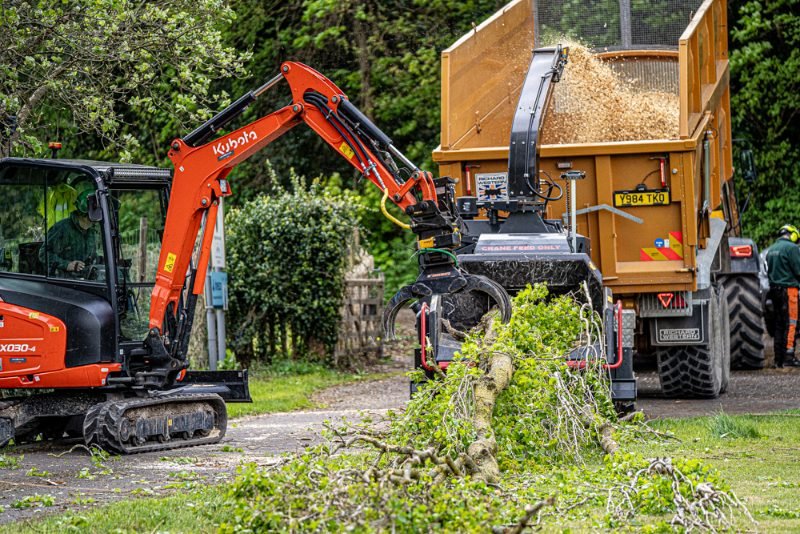Woodchipping in Gosport